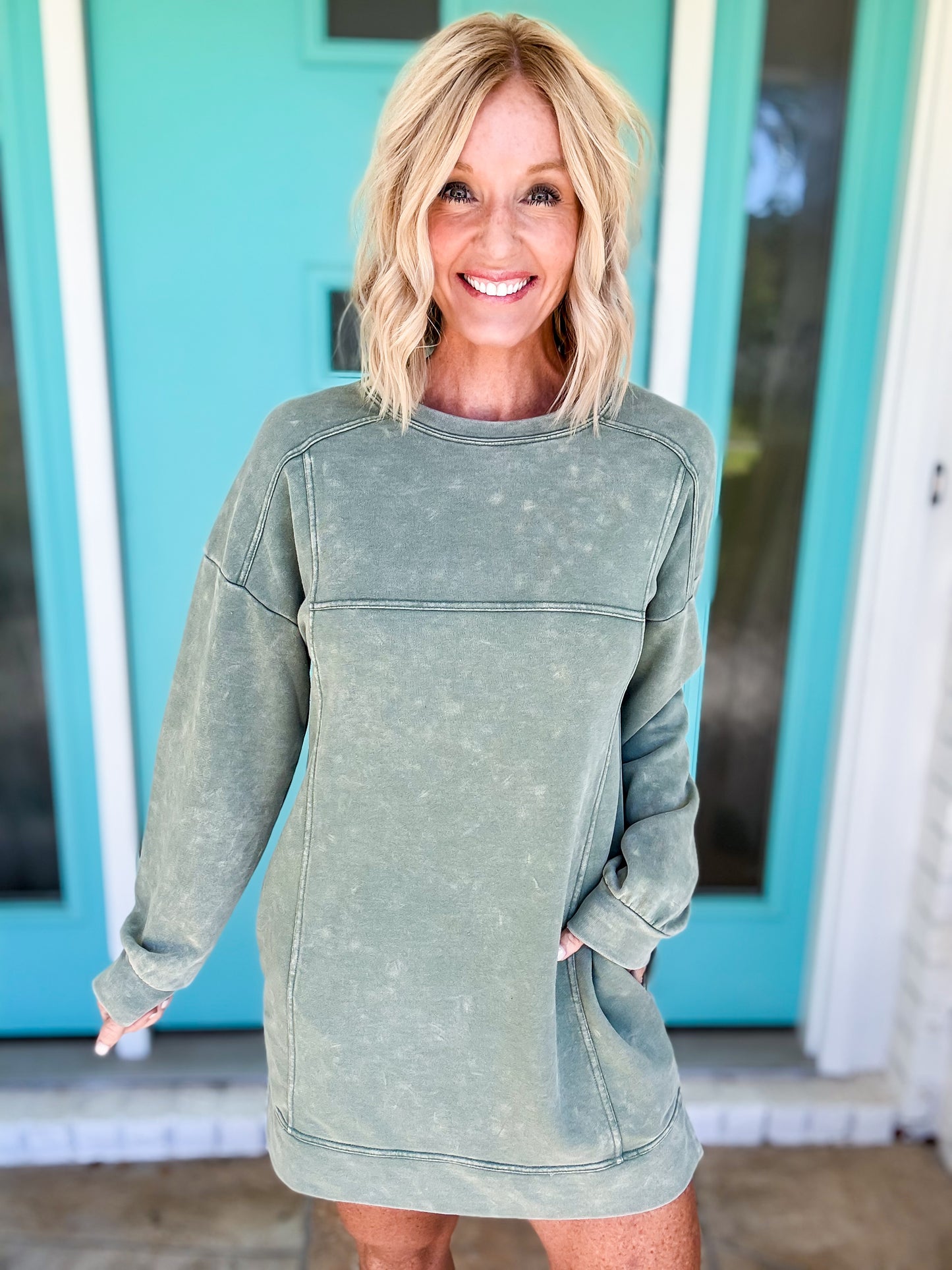 Effortless Sweatshirt Dress