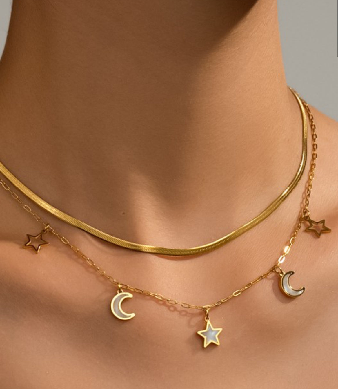 Starry Sky Necklace 18K Non-Tarnish