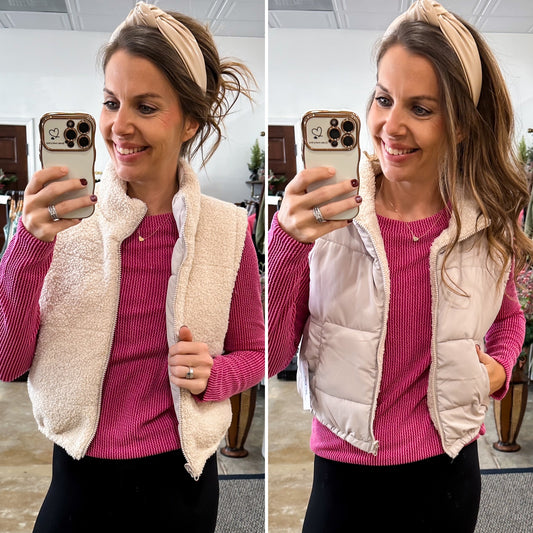 Double Delight Reversible Vest