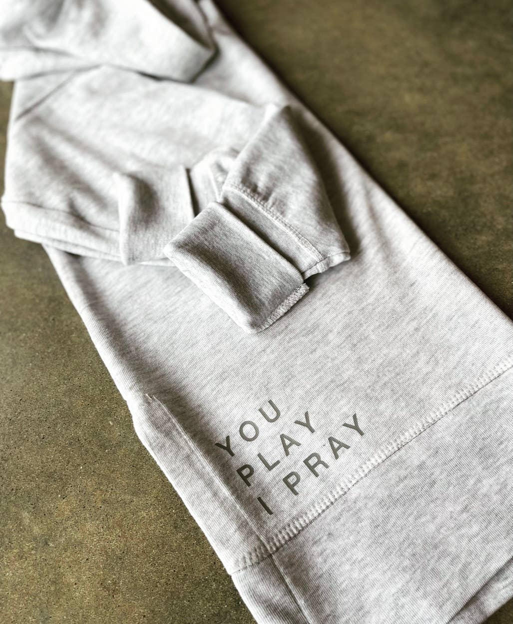 You Play I Pray Hooded Tunic