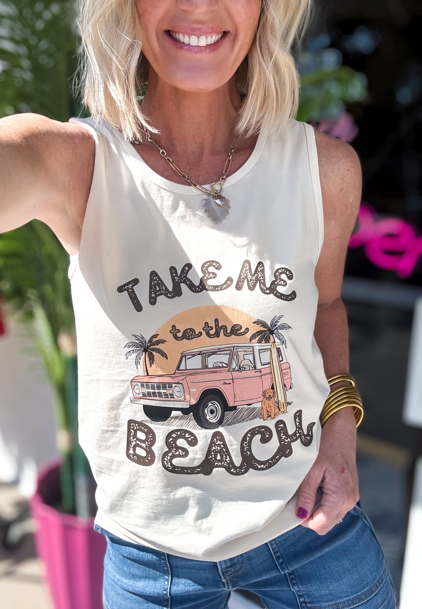 Take Me to the Beach Vintage Tee/Tank
