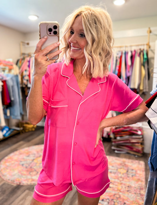 Snuggle in Shorts PJ Set
