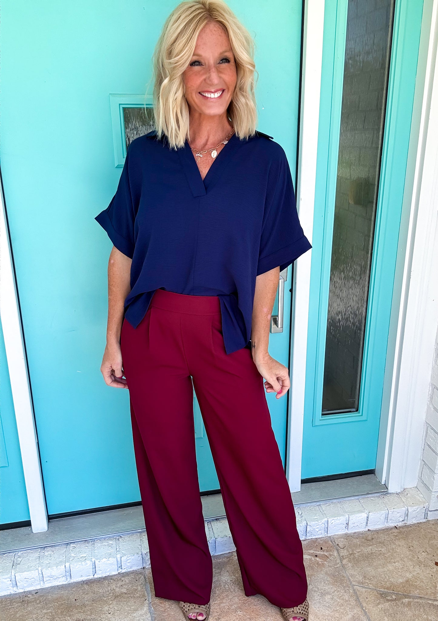 Almost 5 O’clock Stretchy Waist Dress Pants