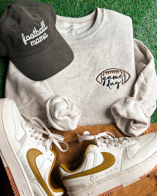 Game Day Embroidered Sweatshirt