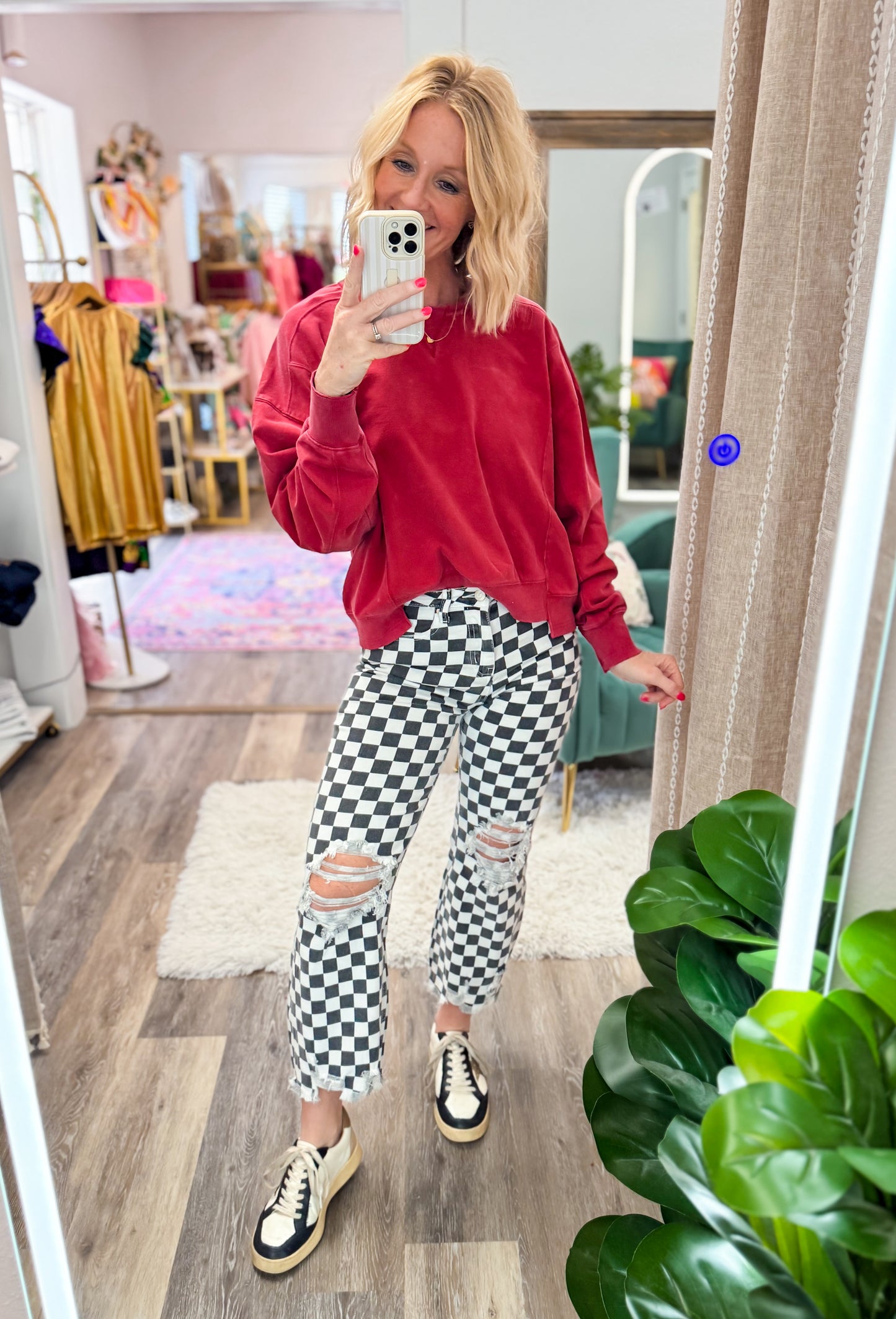 Round The Track Jeans