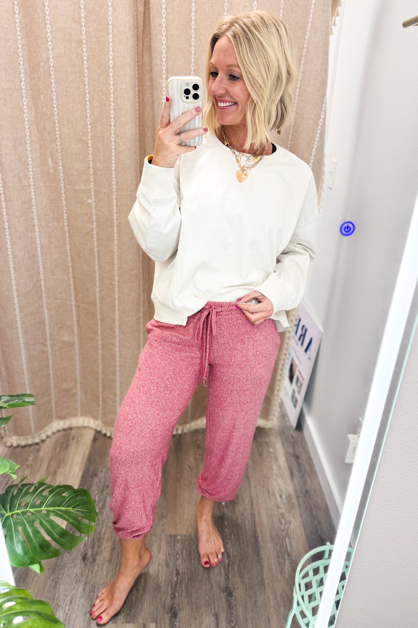 Soft Melange Joggers *Black Fri Deal*