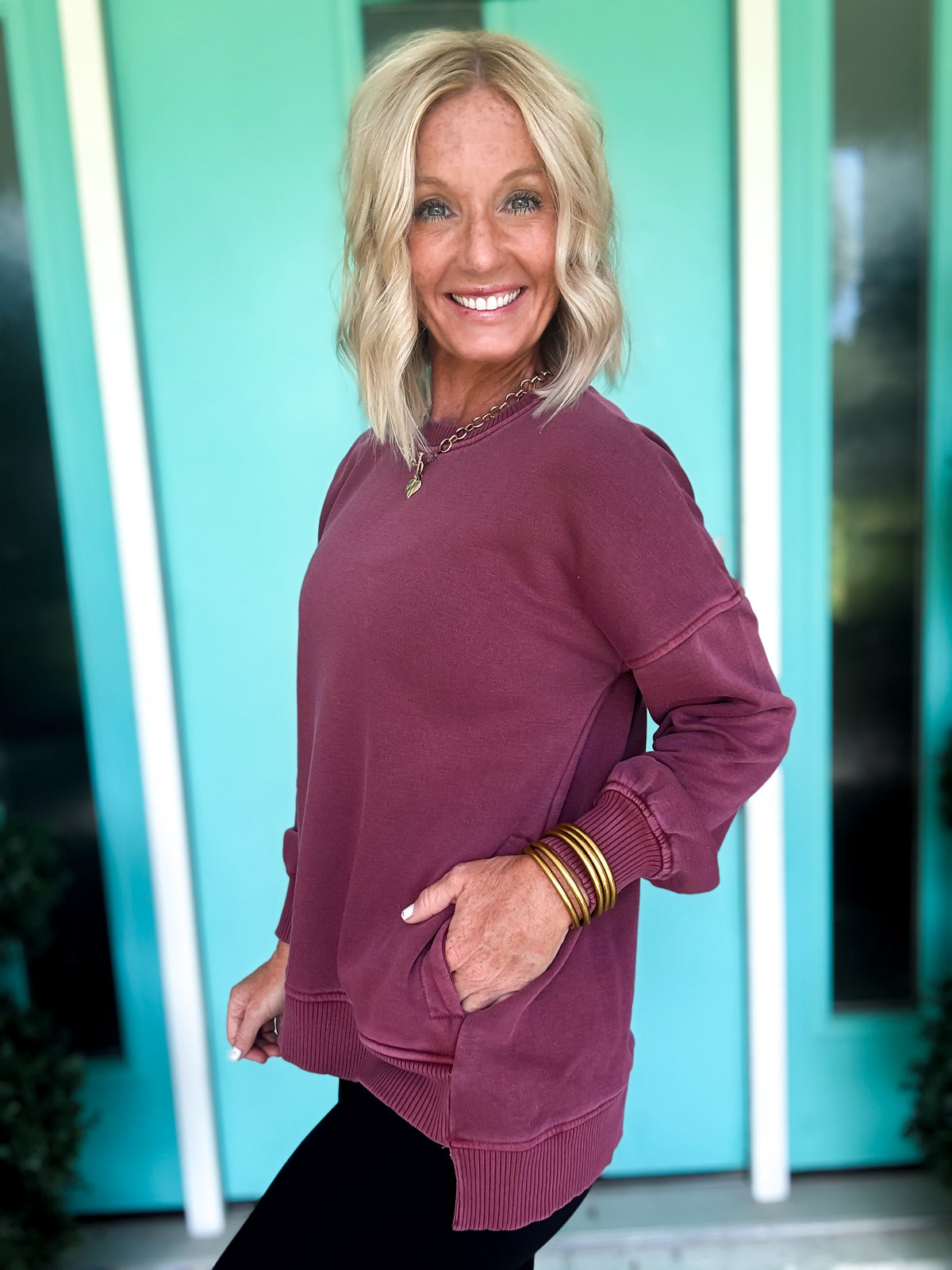 Fall High Low Sweatshirt