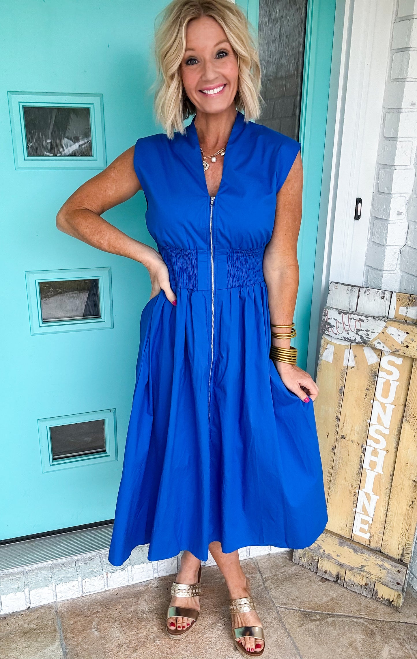 The Meadow Walk Smocked Waist Dress