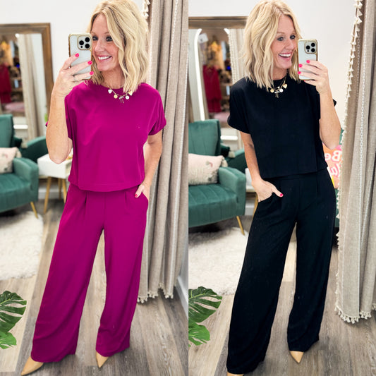 Say Tonight Pants Set