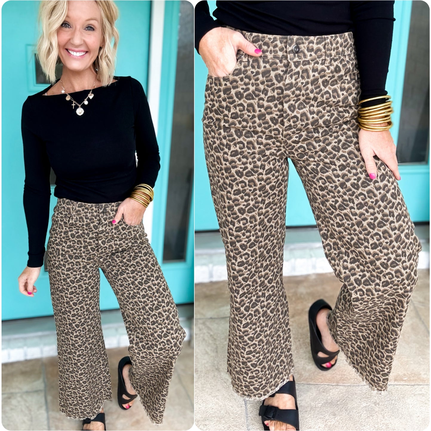 The Wild Side Jeans *elastic waist*