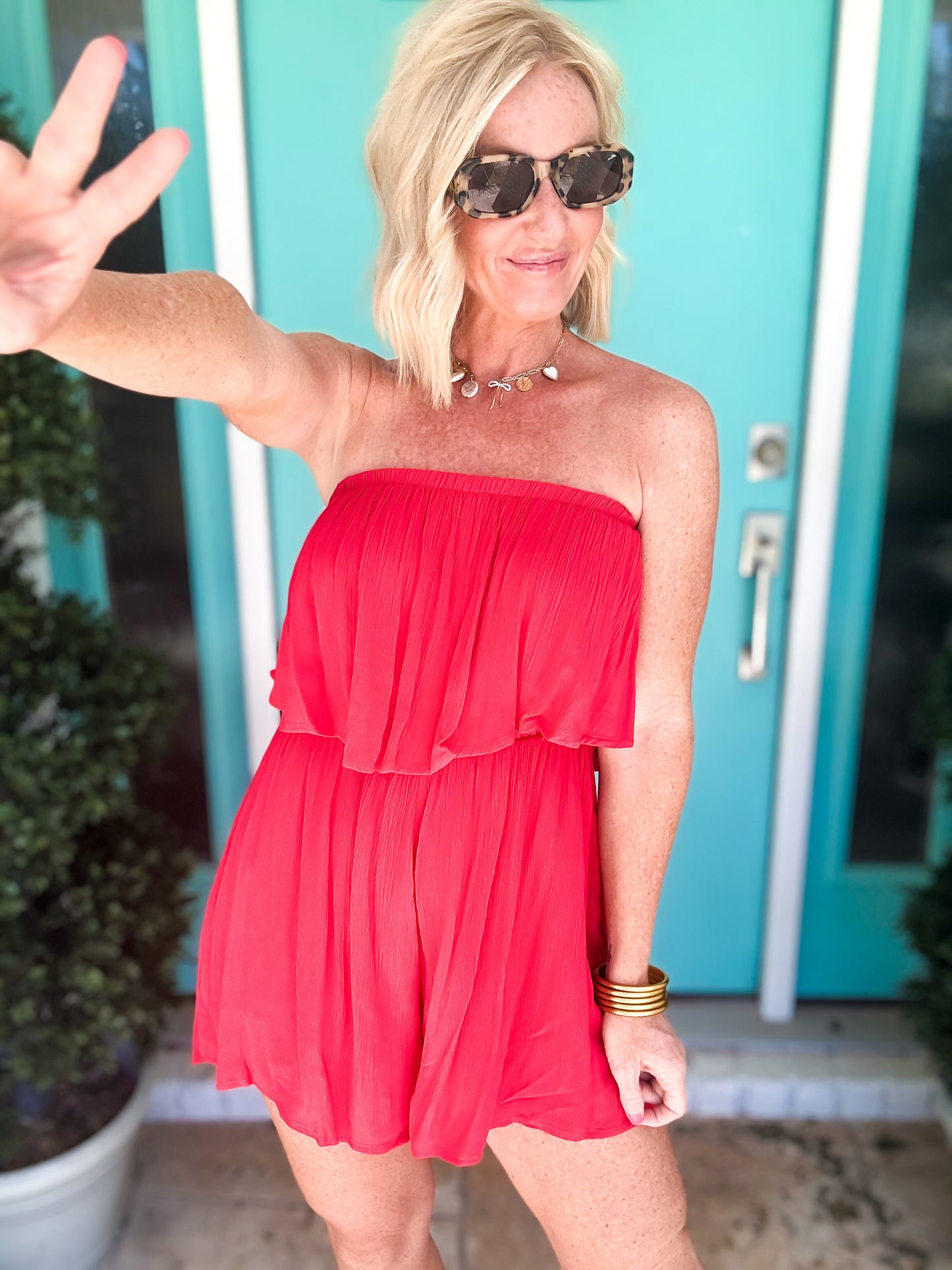 Red Hot Romper