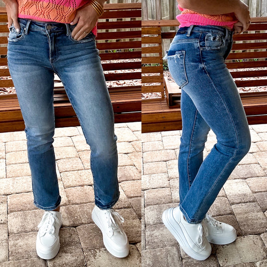 Someday Perfect Straight Jeans *Risen Brand