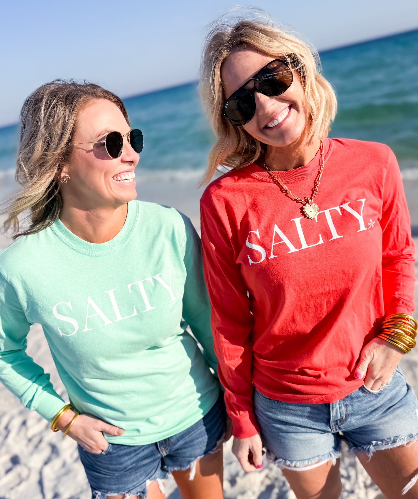 SALTY Comfort Colors LS Tee