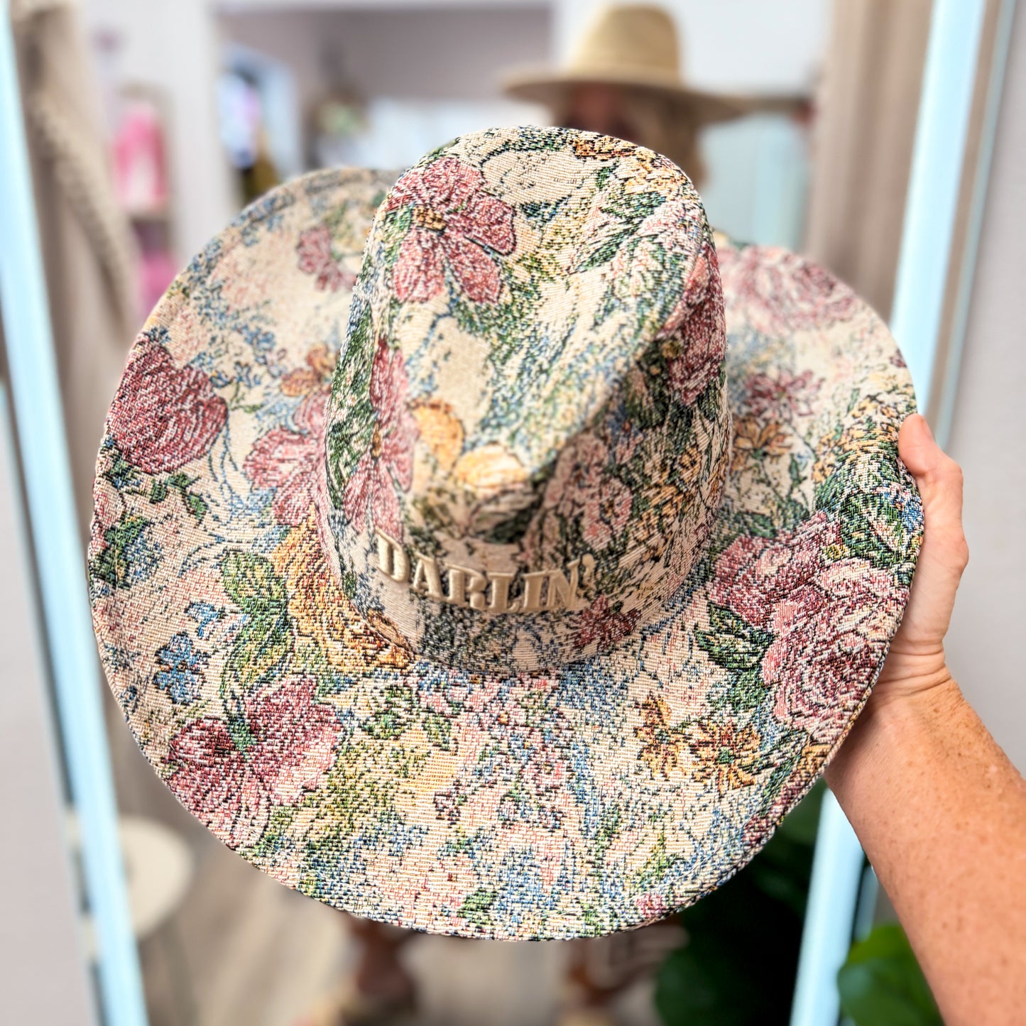 Floral Darlin Hat