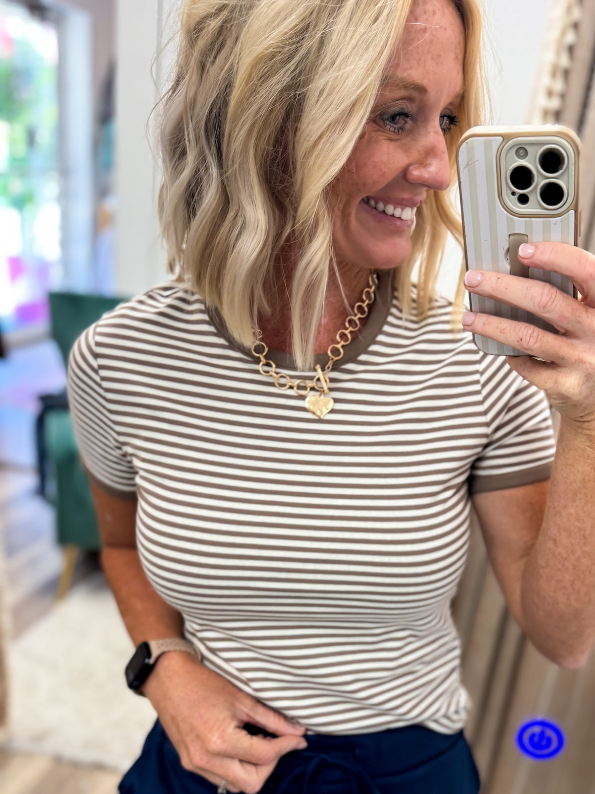 Baby Striped Basic Tee