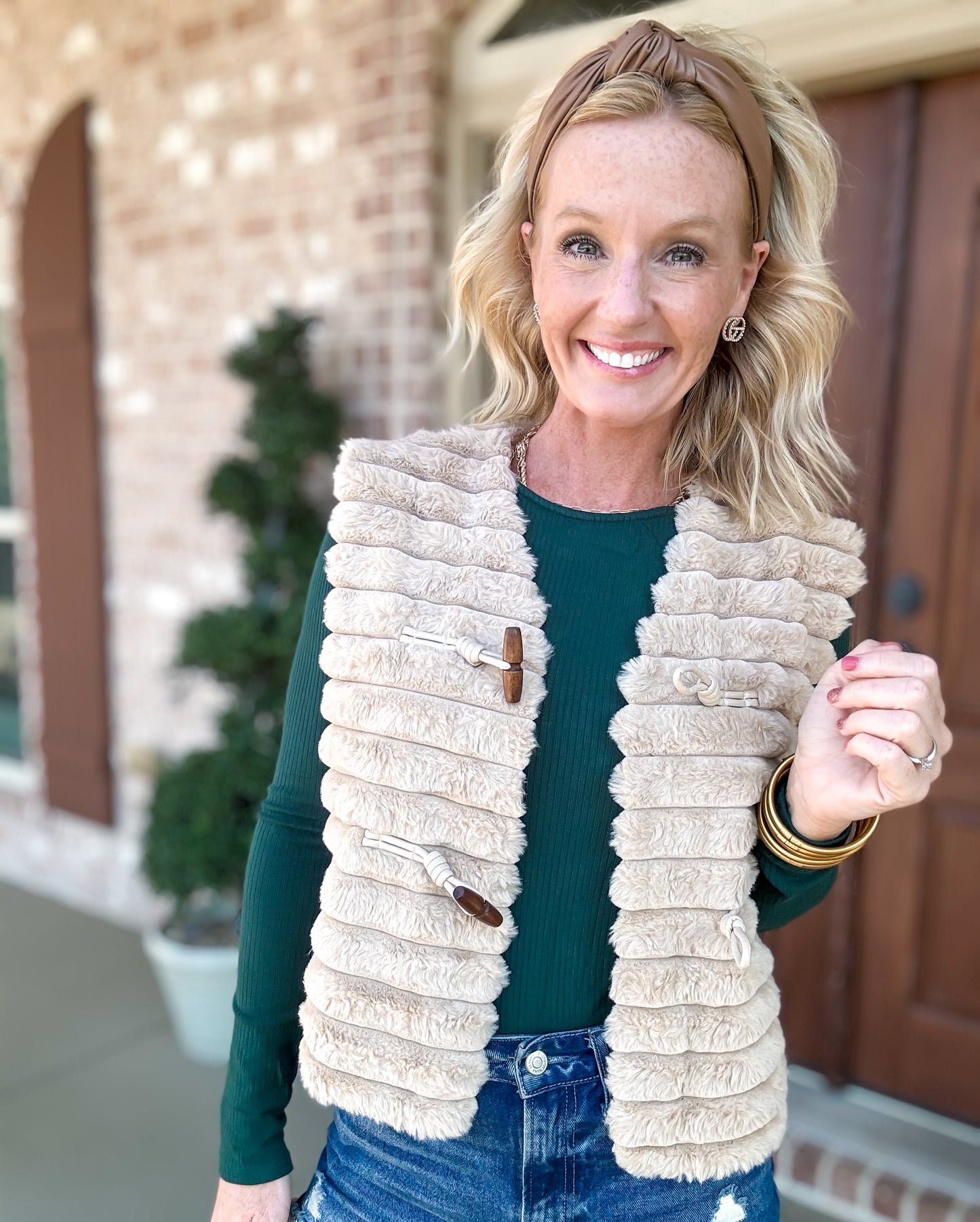 Faux Fur Vest