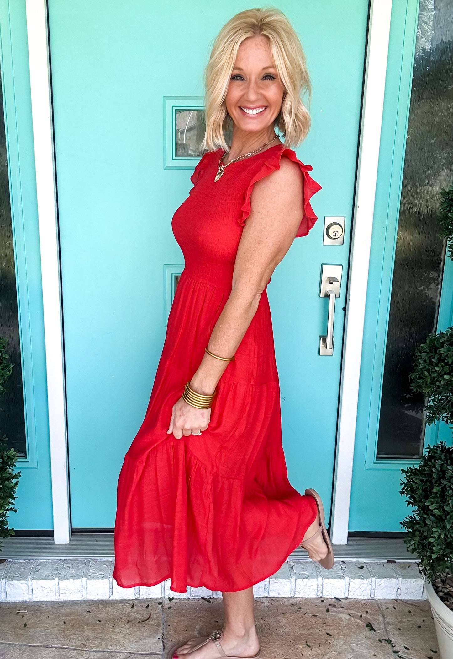 Sweet Magnolia Smocked Dress