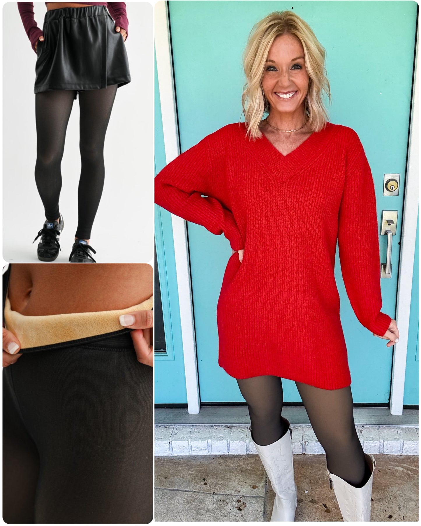 Dress Cozy Fleece Leggings