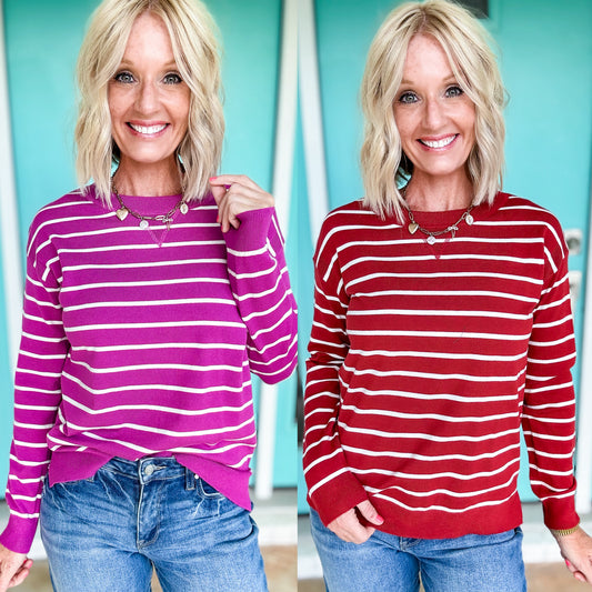 Daily Striped Sweater