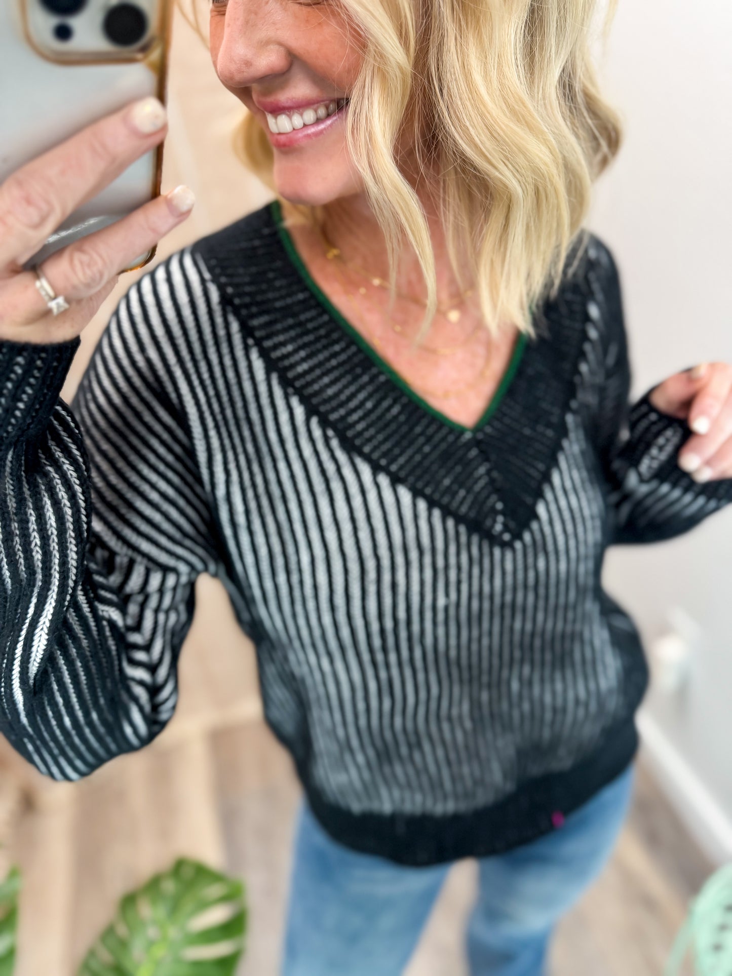 Edge of Emerald Sweater