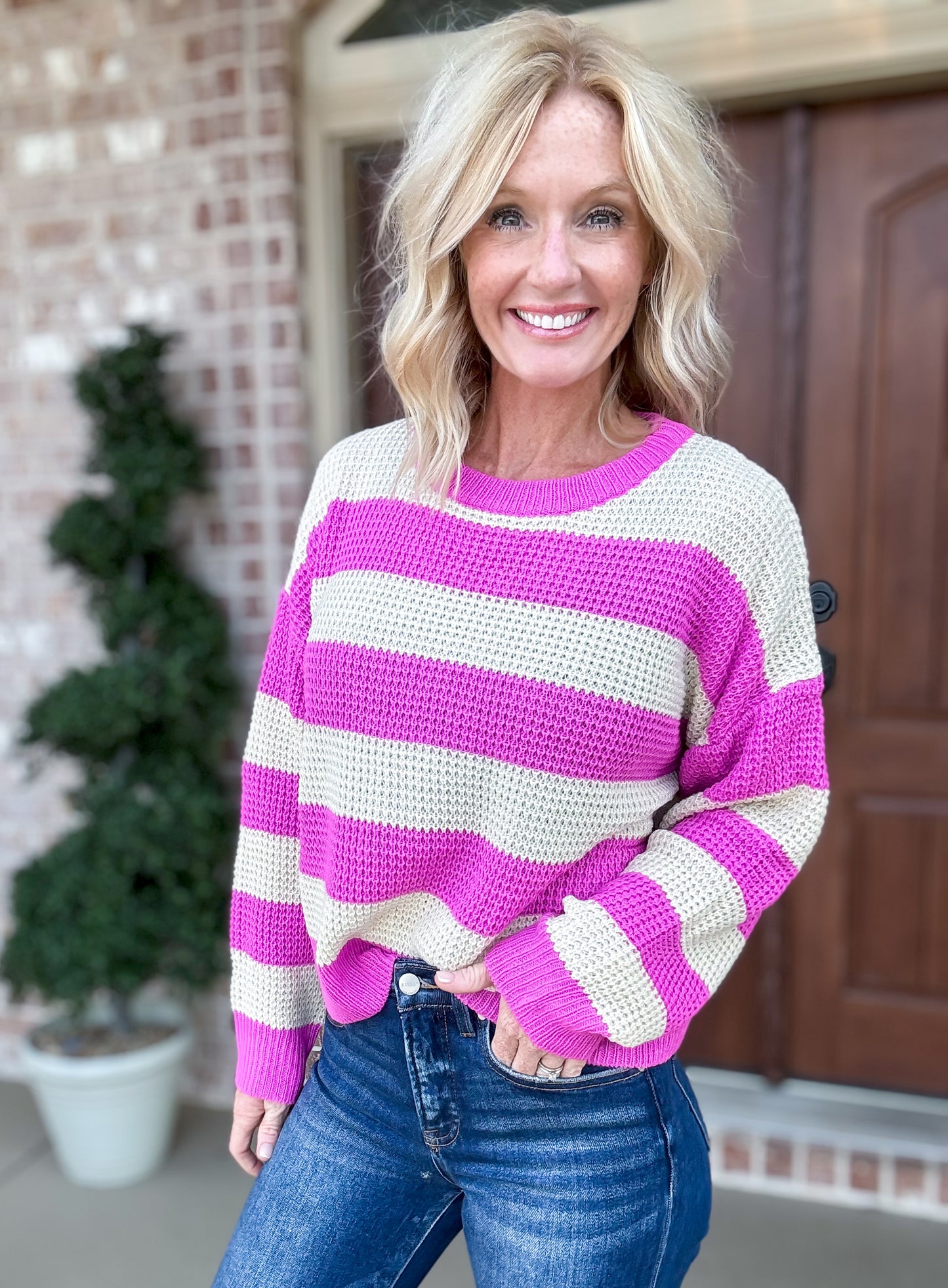 Timeless in Stripes Sweater