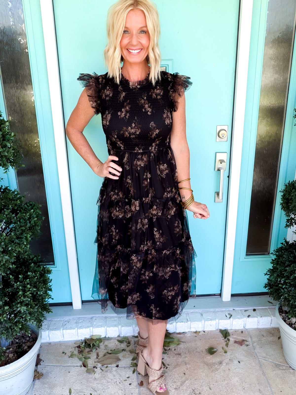 Midnight Garden Dress