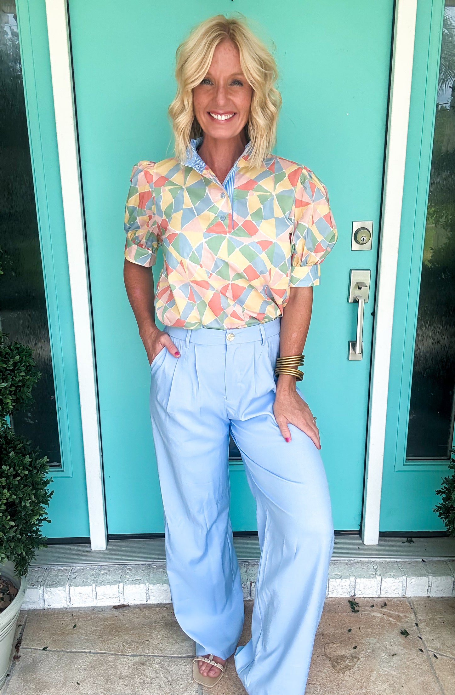 Tailored Breeze Trouser Pants *elastic waist*