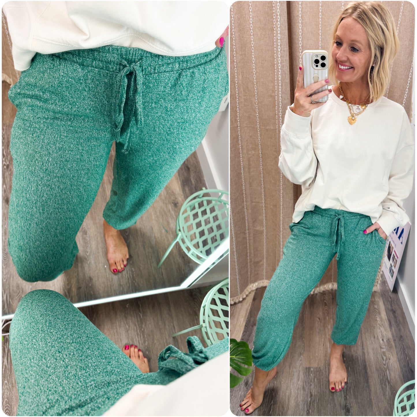 Soft Melange Joggers *Black Fri Deal*