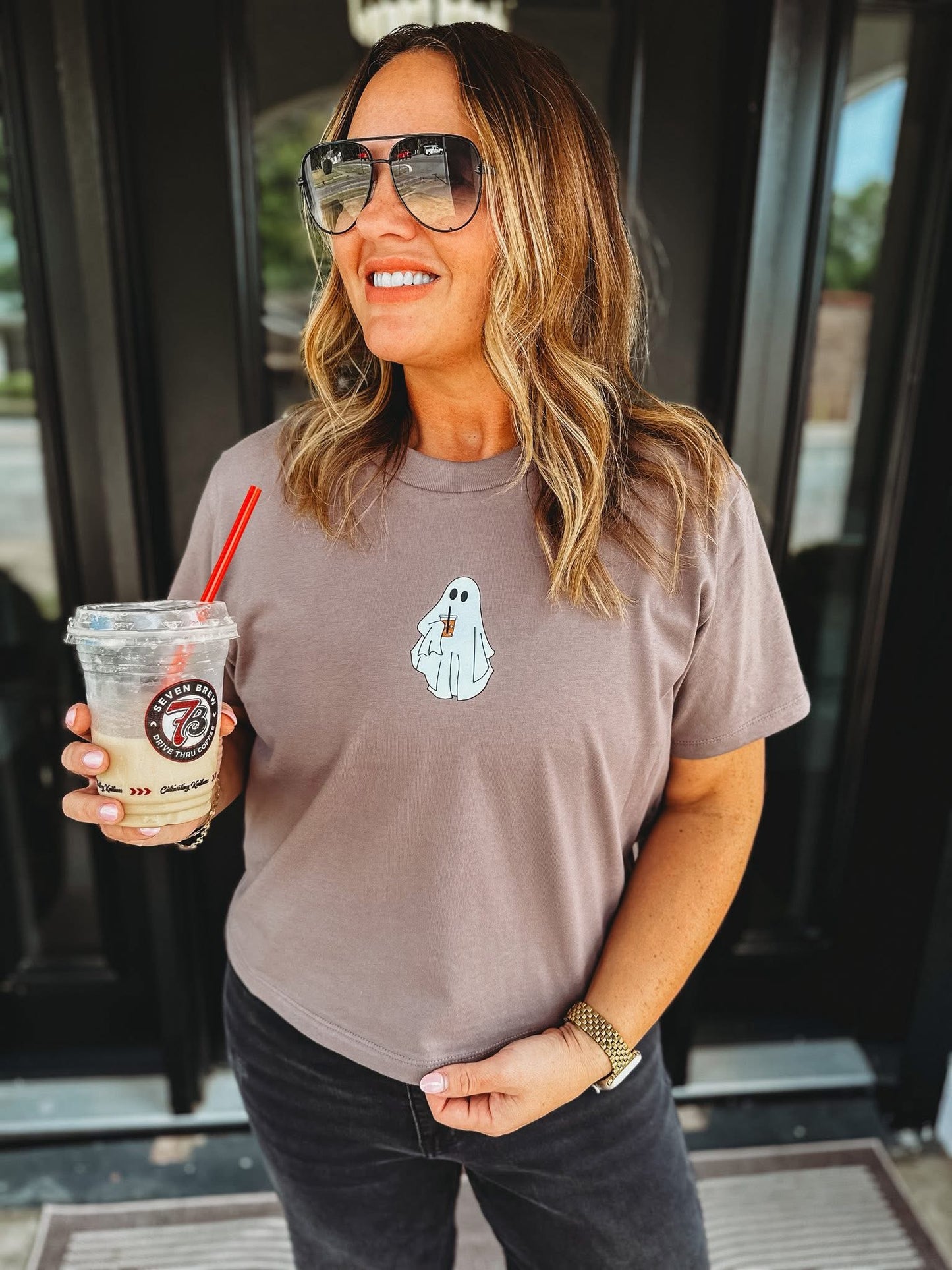Iced Boo Cropped Tee