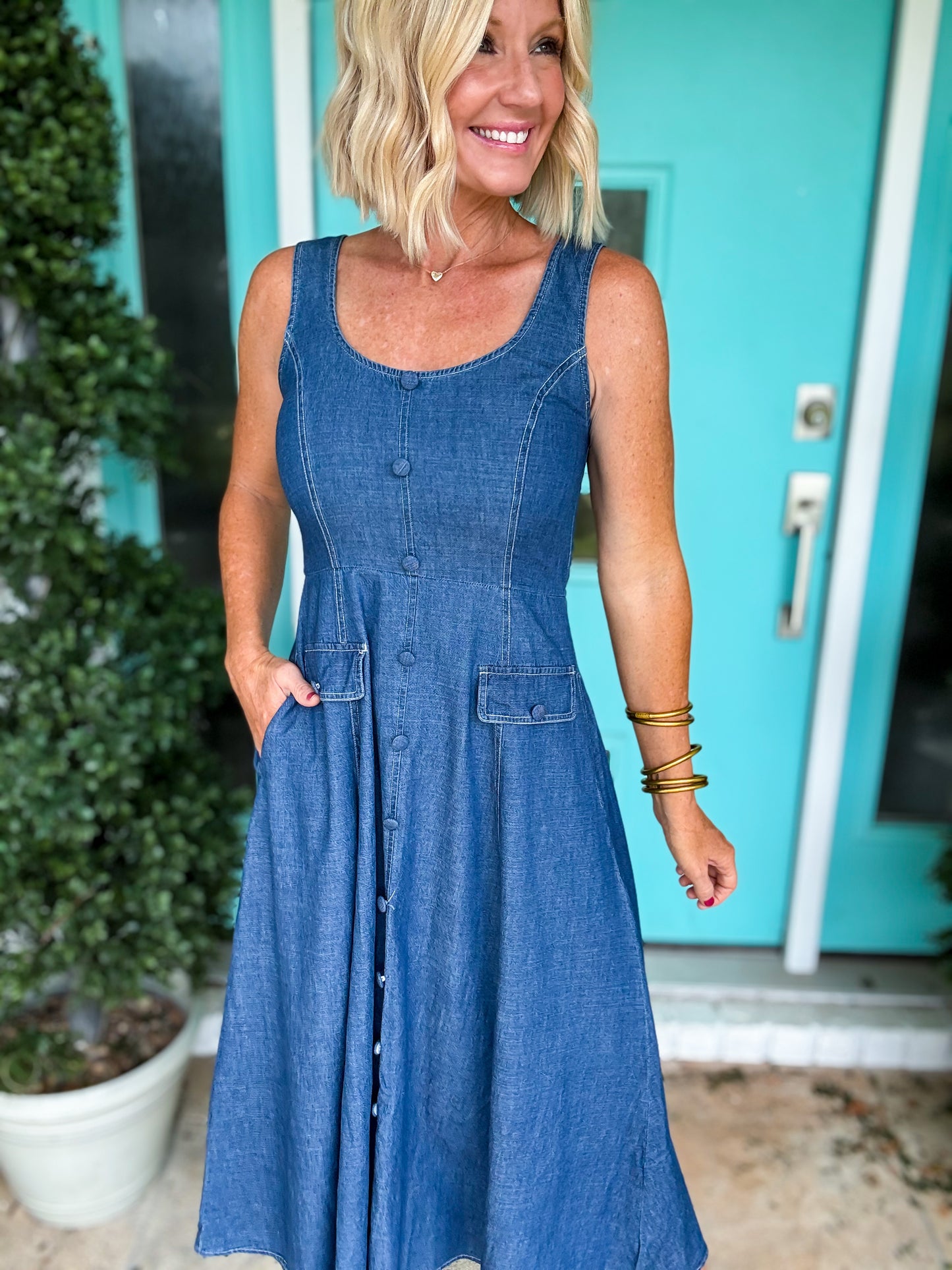 Denim Grace Dress