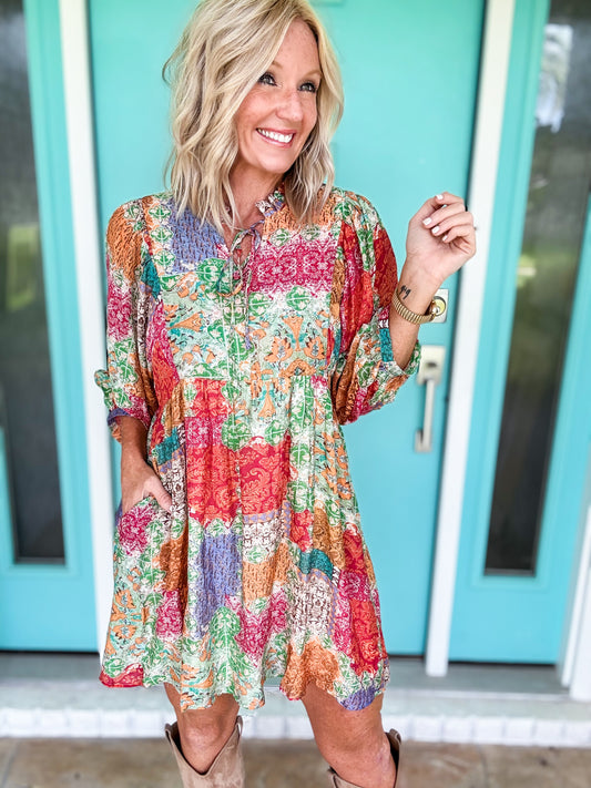 Rainbow Rush Dress