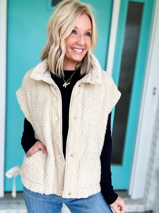 Snowfall Fur Vest