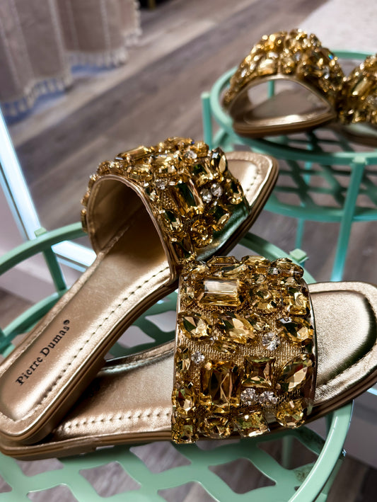 The Empress Gold Sandal