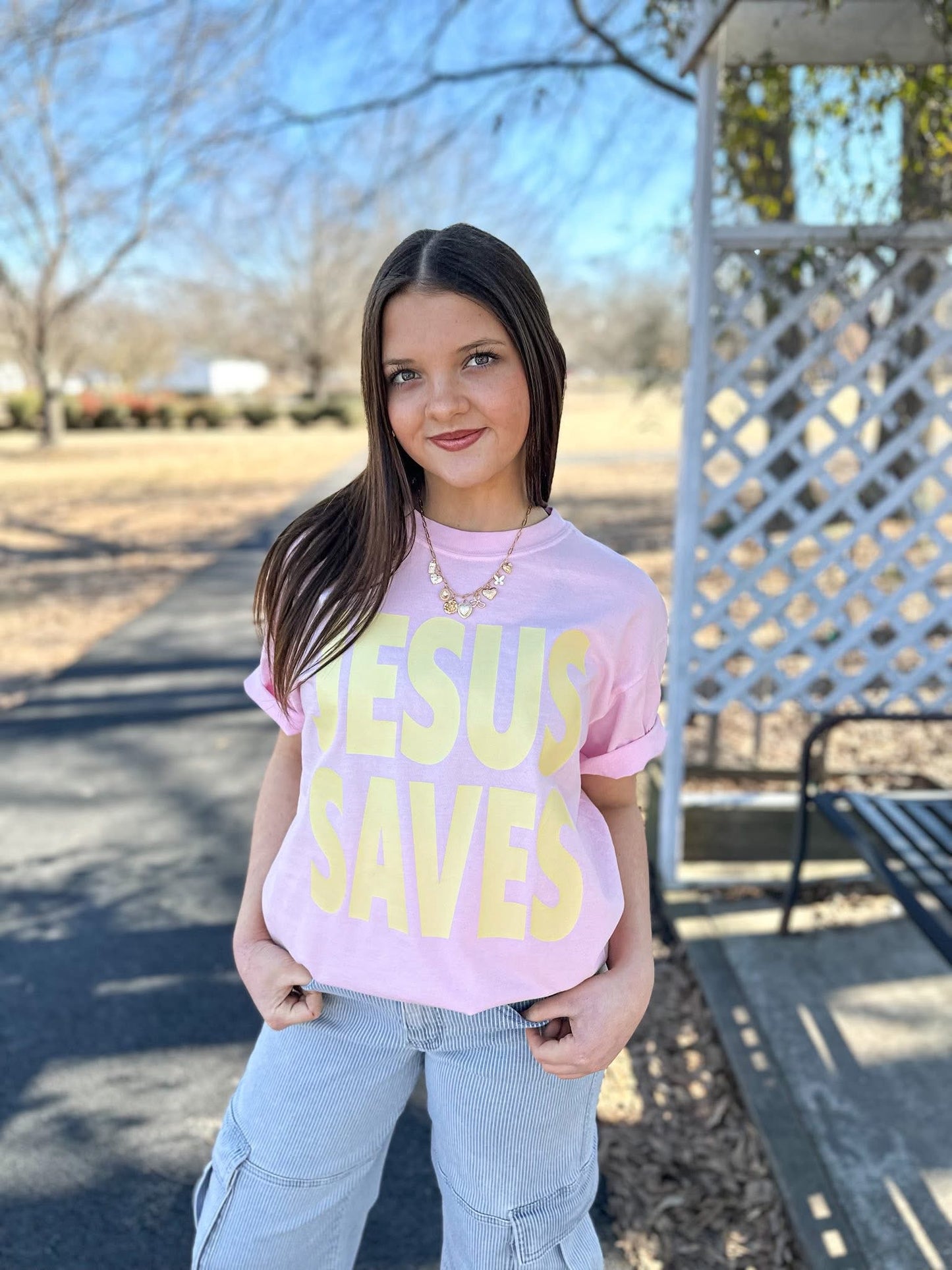 Jesus Saves Summer Tee