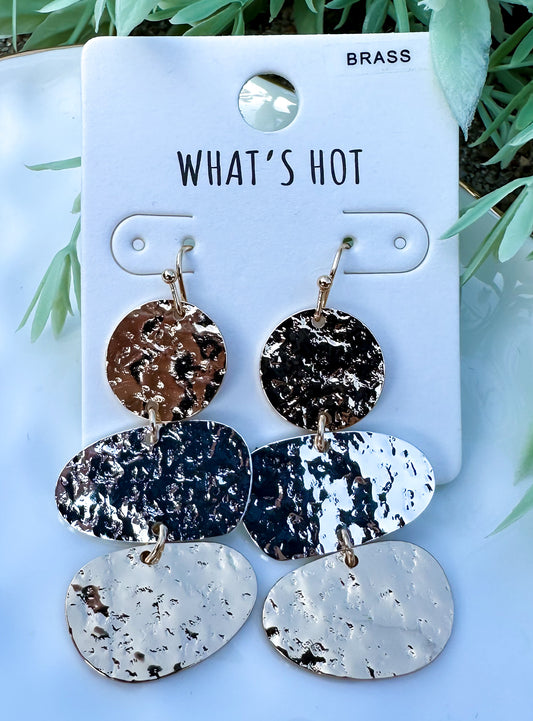 Two Tone Earrings