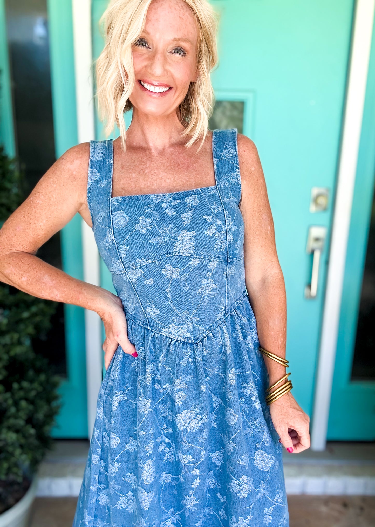 Denim Corset Dress