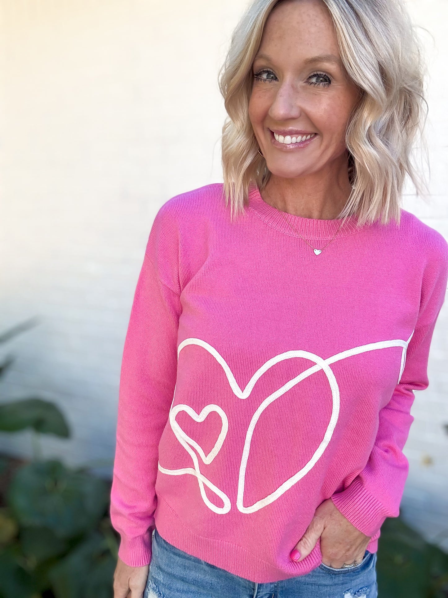 Heart to Heart Sweater