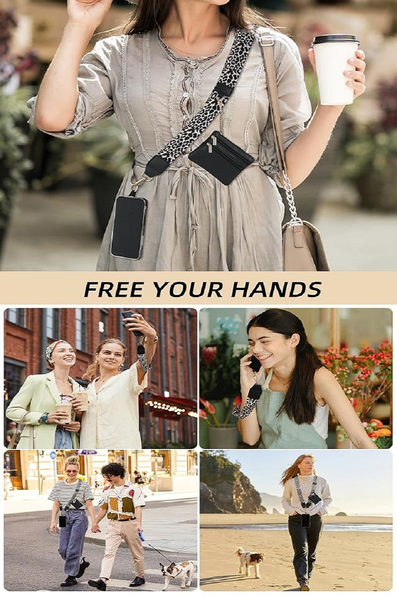 Hands-Free Essential Clip & Go Wallet Phone Holder