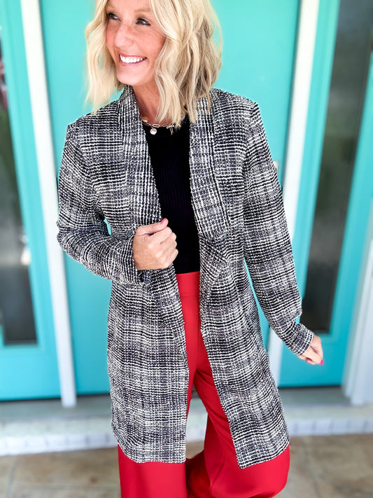 Timeless Tweed Blazer