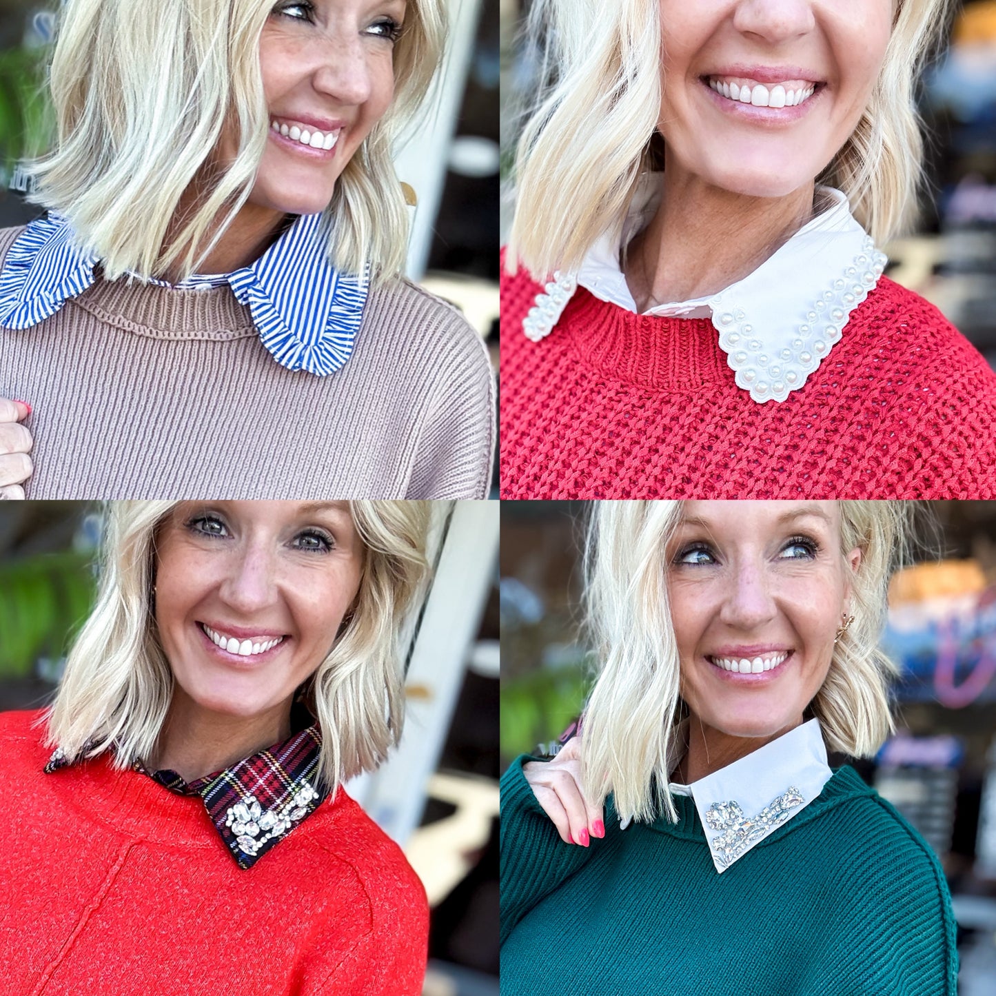 Finishing Touch Faux Collar