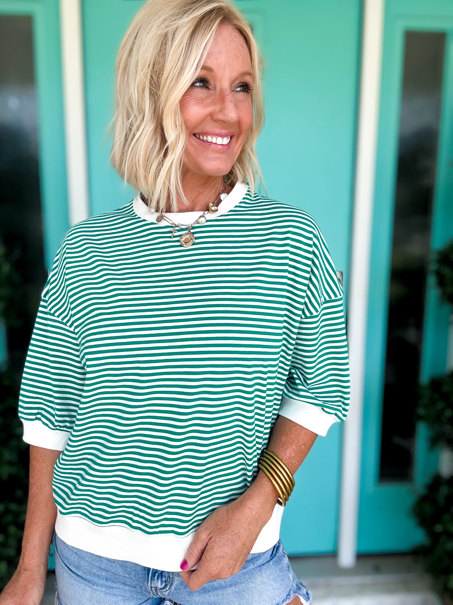 Sweet Sailor Striped Top