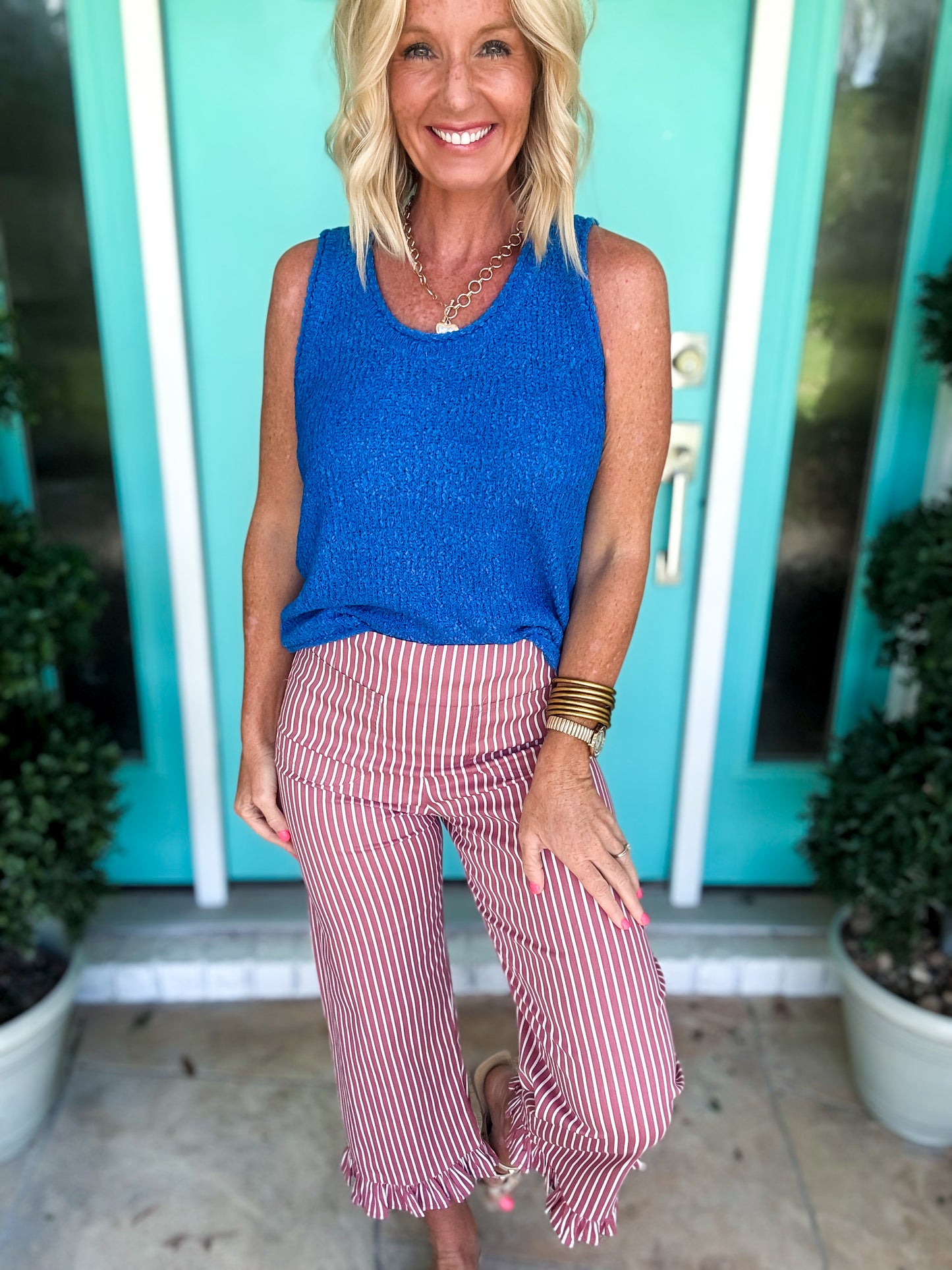 Ruffle Me Pink Pants
