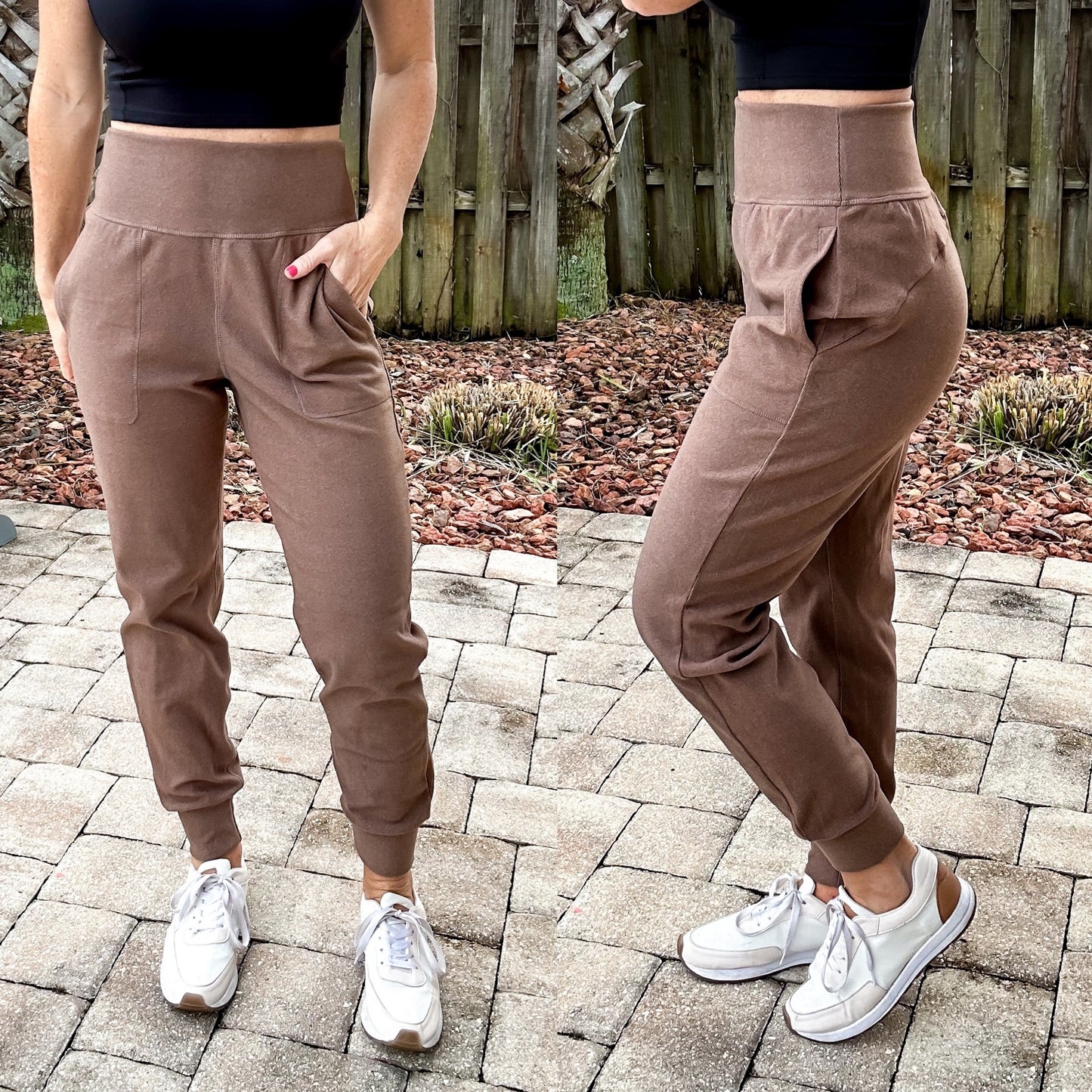 The Annie Brushed Jogger -- material is AMAZZZINGG