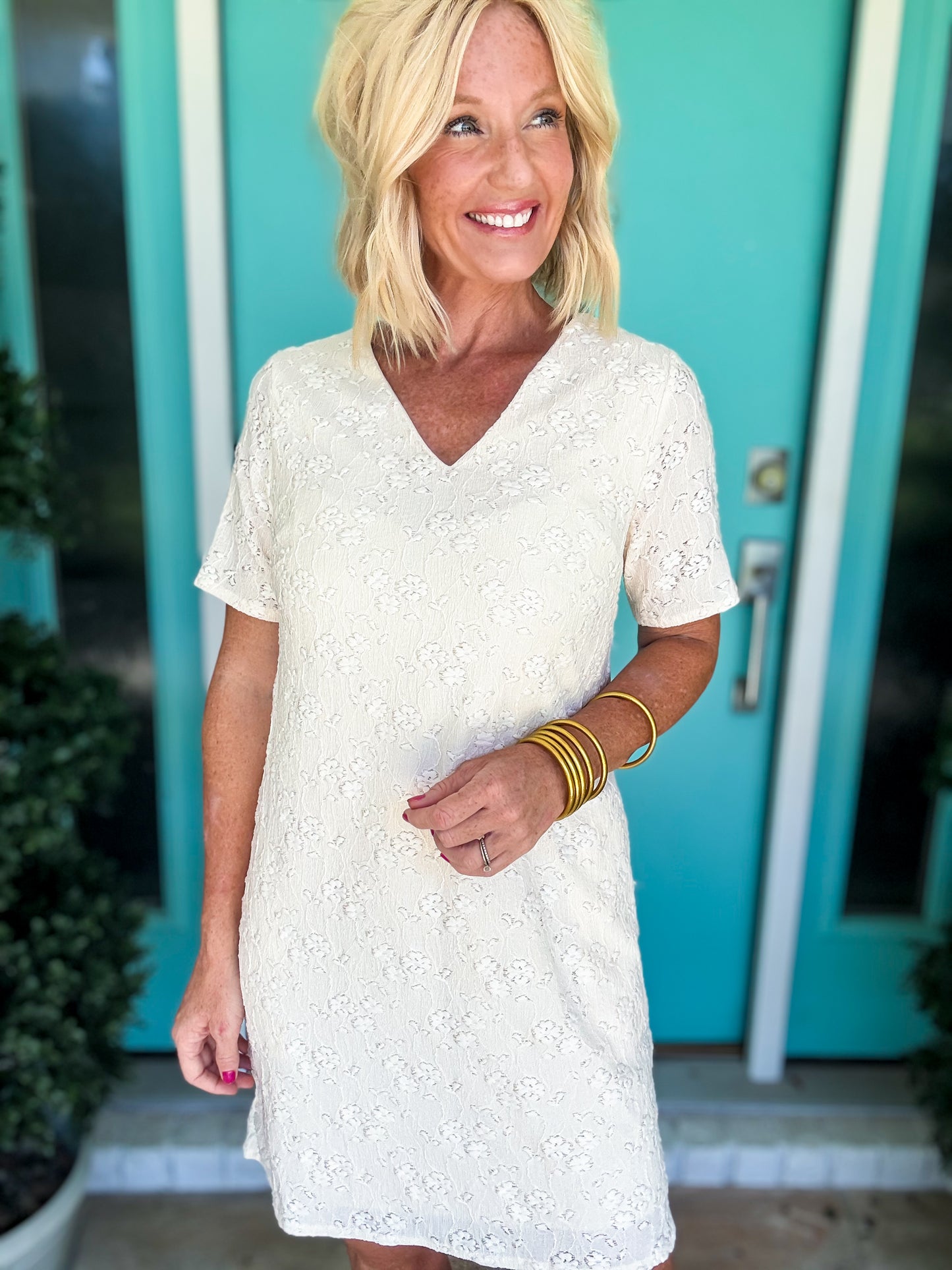 Lacey Shift Dress