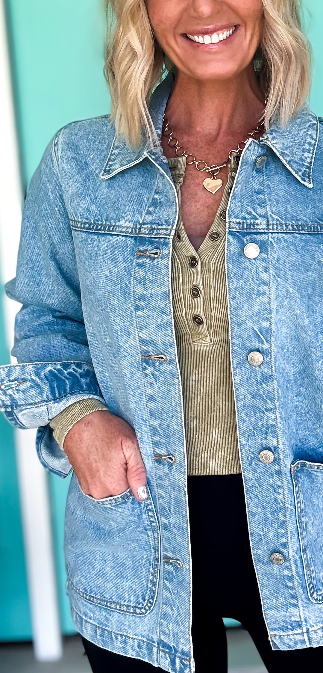Forever Oversized Denim Jacket