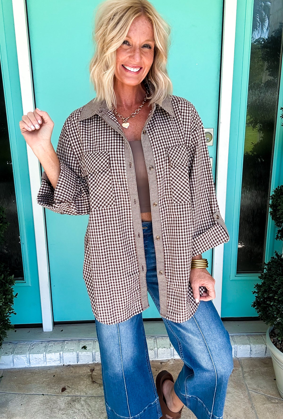 Bonfire Night Oversized Flannel