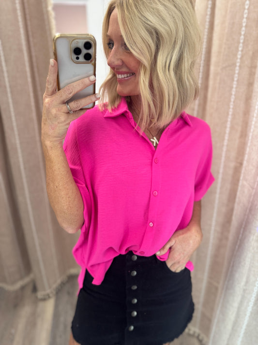 Button Up Grace Top
