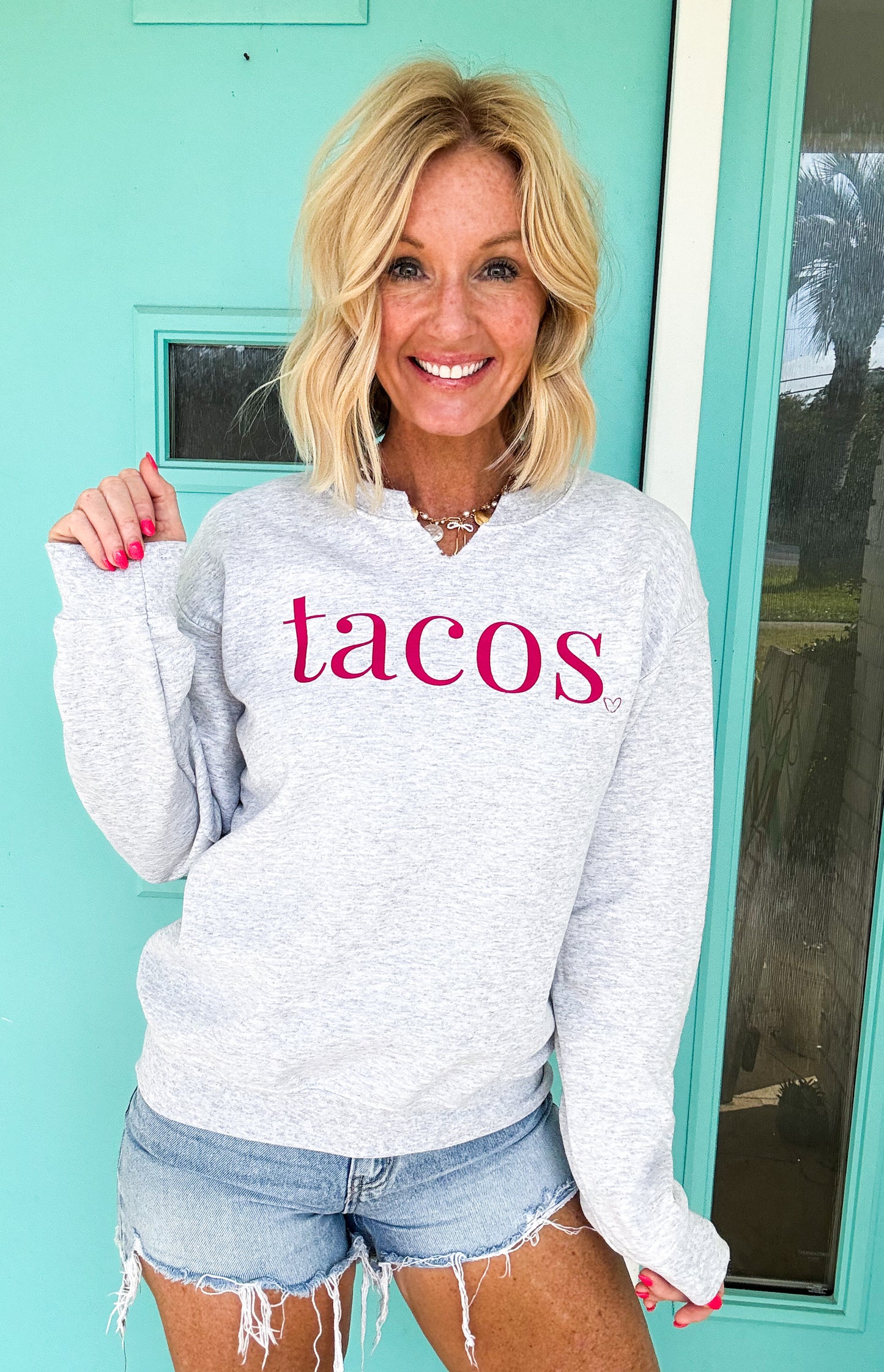Tacos+Margs Reversible Sweatshirt
