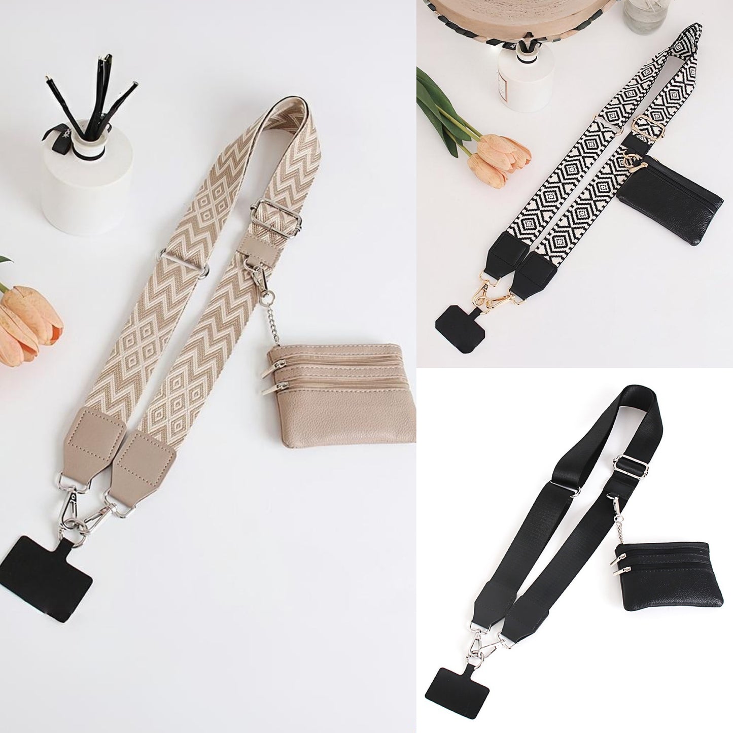Hands-Free Essential Clip & Go Wallet Phone Holder