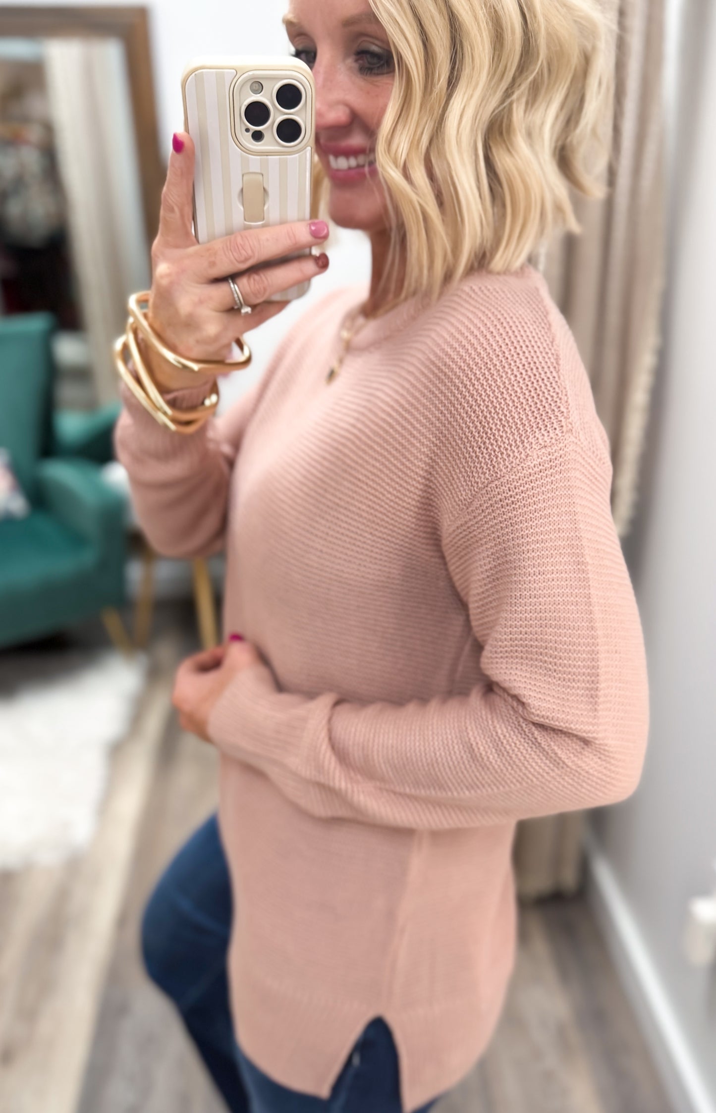 Comfy Companion Spring Sweater